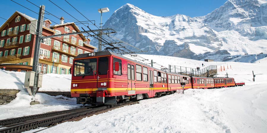 Ride to the ‘Top of Europe’ on the spectacular Jungfrau Express