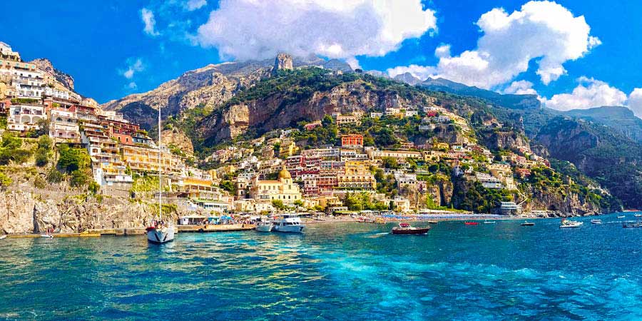 Cruise the spectacular Amalfi Coast