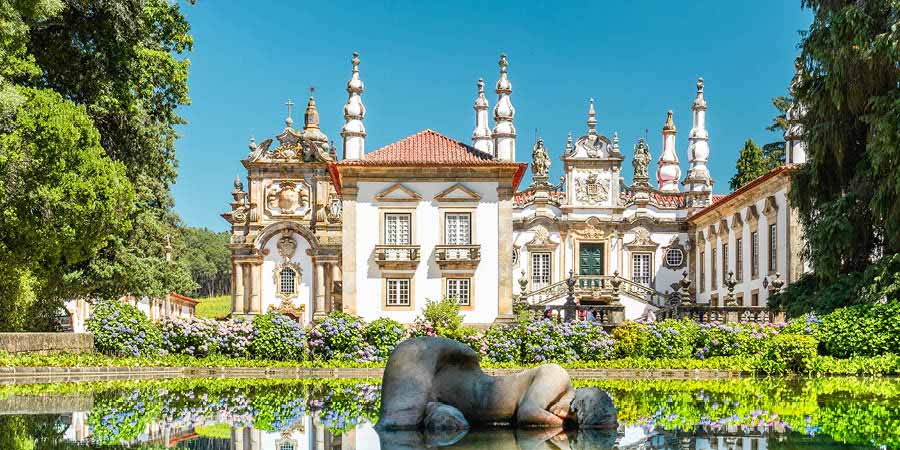 Visiting the lavish Mateus Palace