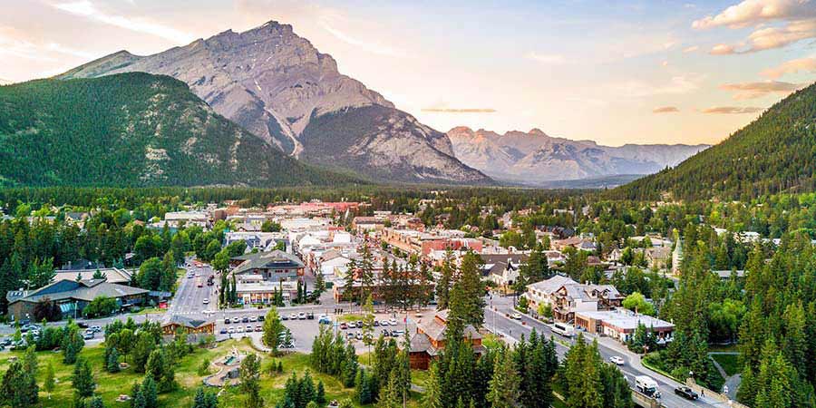 Sightseeing in Banff